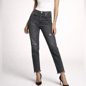 Zara Dark Wash Denim Pants